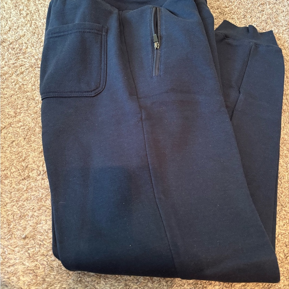 Women's Navy Jogger Pants